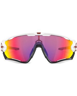 Oakley Jawbreaker Shield-Frame Sunglasses - Pink