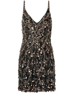 Jenny Packham Abito Corto Haze - Nero