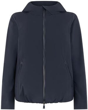 Herno Hooded Jacket - Blue