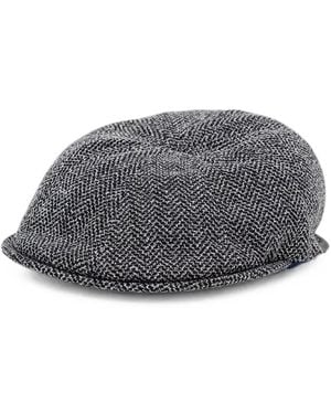 Kangol Cappello Con Motivo A Spina Di Pesce - Grigio