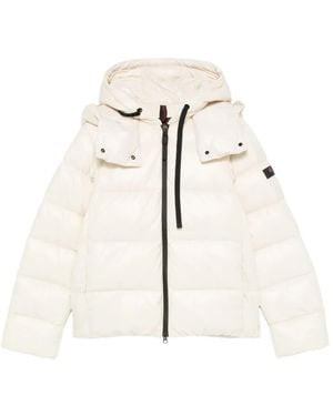 Peuterey Hooded Puffer Jacket - Natural