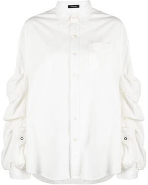 R13 Cargo Pockets Shirt - White