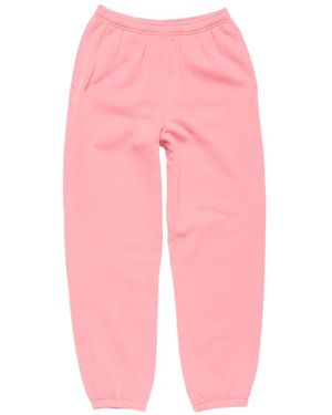 Acne Studios Elasticated-Waistband Trousers - Pink