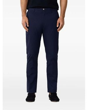 Hackett Pantalones Kensington Con Motivo Pied De Poule - Azul