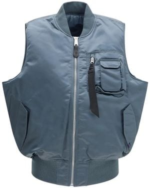 Alpha Industries Ma-1 Utility Gilet - Blue