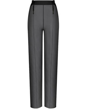 Maison Close Hose Mit Logo-Print - Schwarz