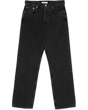 RE/DONE ストレートジーンズ - ブラック