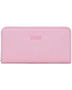 Tous Zip-Around Wallet - Pink