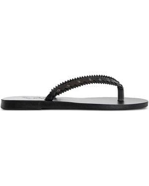 Ancient Greek Sandals Sandali Spatgi - Bianco