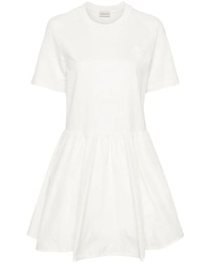 Moncler T-Shirt Dress - White
