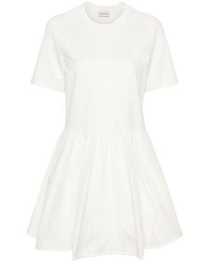 Moncler T-Shirt Dress - White