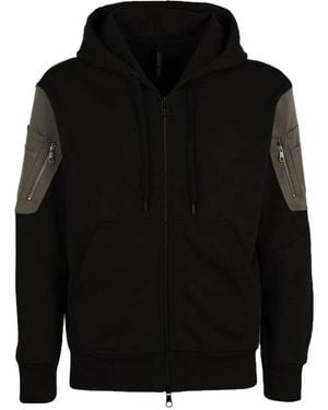 Neil Barrett Zip-Up Hoodie - Black