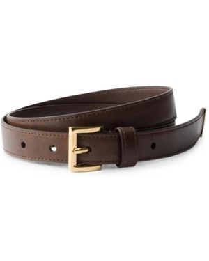 Prada Gürtel Aus Leder - Braun