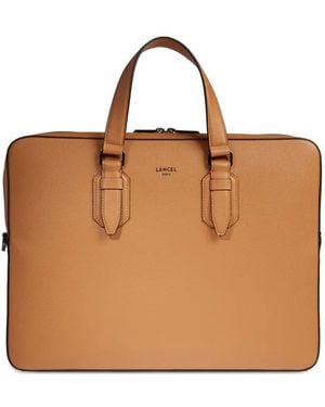 Lancel Charlie Laptoptas - Bruin