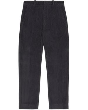 Circolo 1901 Corduroy Straight-Leg Pants - Blue