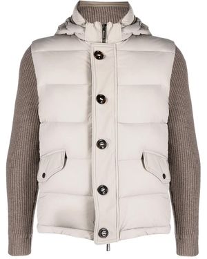 Moorer Foscolo-Knm Jacket - Natural