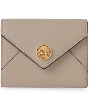 Chloé Small Envelope Tri-Fold Wallet - Natural