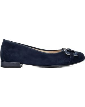 Ara Siena Ballet Flats - Blue