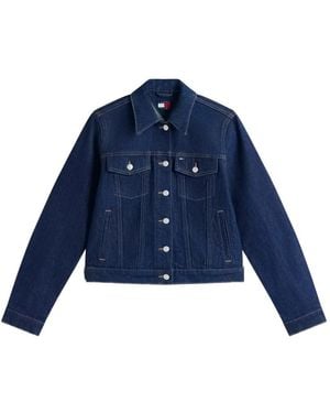 Tommy Hilfiger Button-Up Jacket - Blue