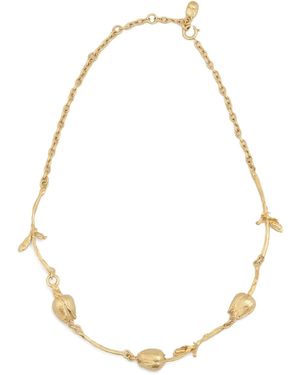 Marni Tulip Necklace - Metallic