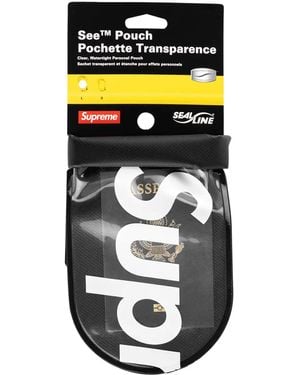 Supreme Sealline See Pouch Large 'ss 18' - Black