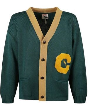 Champion Appliqué Cardigan - Green