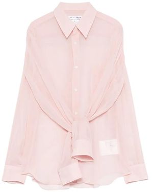 Comme des Garçons Tied Shirt - Pink