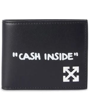 Off-White c/o Virgil Abloh Jitney Quote Bifold - Black