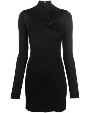 1017 ALYX 9SM High-Neck Mini Dress - Black