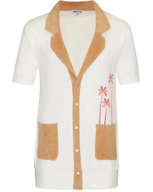 SER.O.YA Bobby Cardigan - White