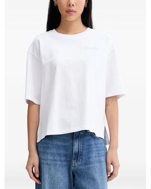 Marc O' Polo Floral-Print T-Shirt - White