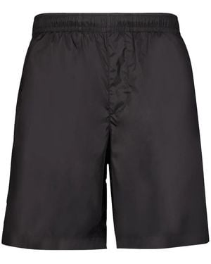 Givenchy 4G-Motif Swim Shorts - Gray