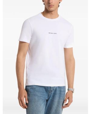 Michael Kors Logo-Print T-Shirt - White