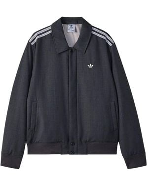 adidas X Wales Bonner Trefoil-Logo Jacket - Blue