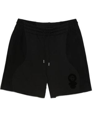 CASABLANCA The Squash Logo Track Short - Black