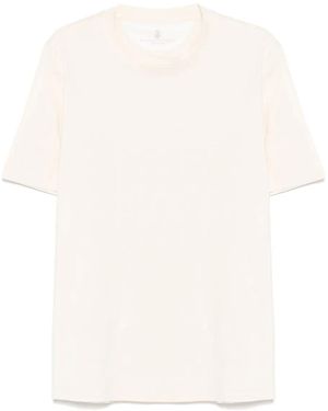 Brunello Cucinelli Jersey T-Shirt - Wit