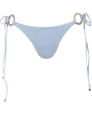 Baobab Kima Ring-Detail Bikini Bottoms - Blue