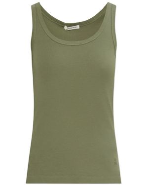 By Malene Birger Dali Organic Cotton Tank Top - Green