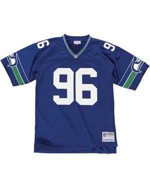 Mitchell & Ness 1936-1994 Cortez Kennedy レガシー "seattle Seahawks" ジャージ - ブルー
