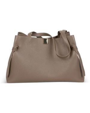 Yuzefi Gyoza Knotted Tote Bag - Brown