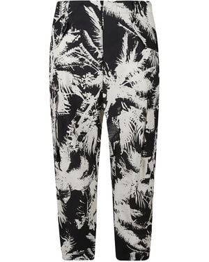Laneus Cotton Trousers - White