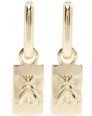 Patrizia Pepe Micro Fly Pendant Necklace - Metallic