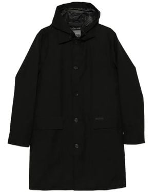 Mackage Mathias Hooded Raincoat - Black