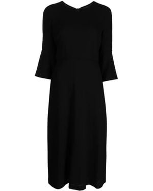 Jane Riley Midikleid - Schwarz