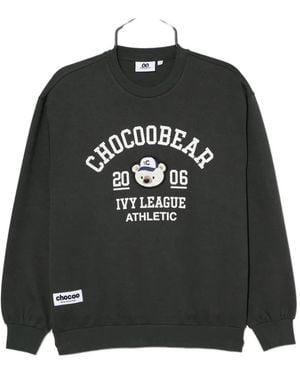 Chocoolate ロゴ スウェットシャツ - ブラック