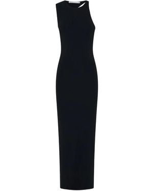 Christopher Esber Resin-Embellished Column Maxi Dress - Blue