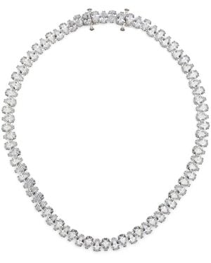 Swarovski Matrix Pear-Cut Necklace - Natural