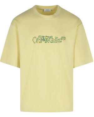 Off-White c/o Virgil Abloh Arrow Tシャツ - イエロー