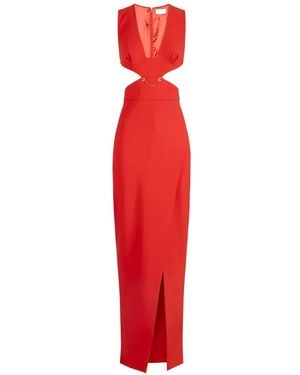 Elisabetta Franchi Carpet Dress - Red