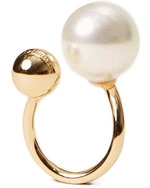 Twinset Brass Ring - White